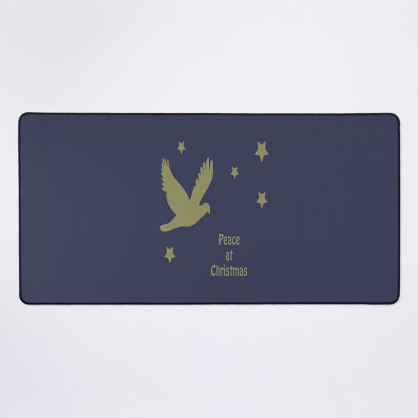 Item preview, Peace At Christmas With Dove In Flight Festive Logo designed and sold by taiche.