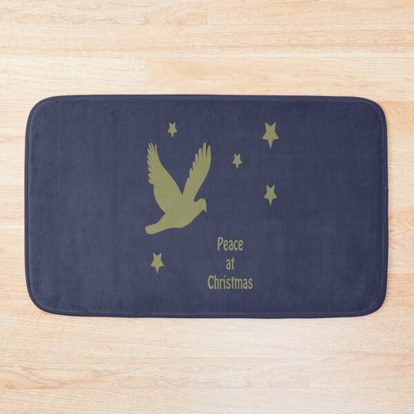Item preview, Peace At Christmas With Dove In Flight Festive Logo designed and sold by taiche.