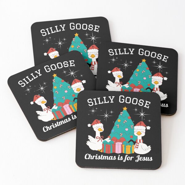 Item preview, Santa Silly Goose Christmas is for Jesus the Reason For the Season designed and sold by Forevermore.