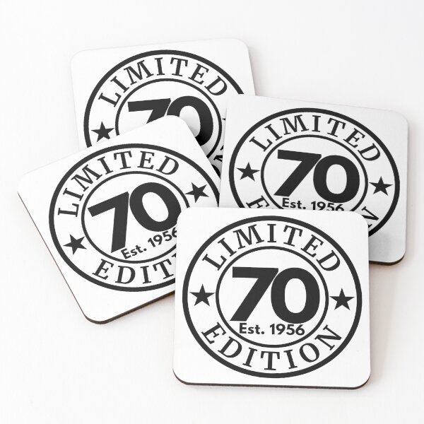 Item preview, Limited 70 Edition 1956 | 70th Birthday Celebration | Vintage Anniversary Design designed and sold by highflycrafts.