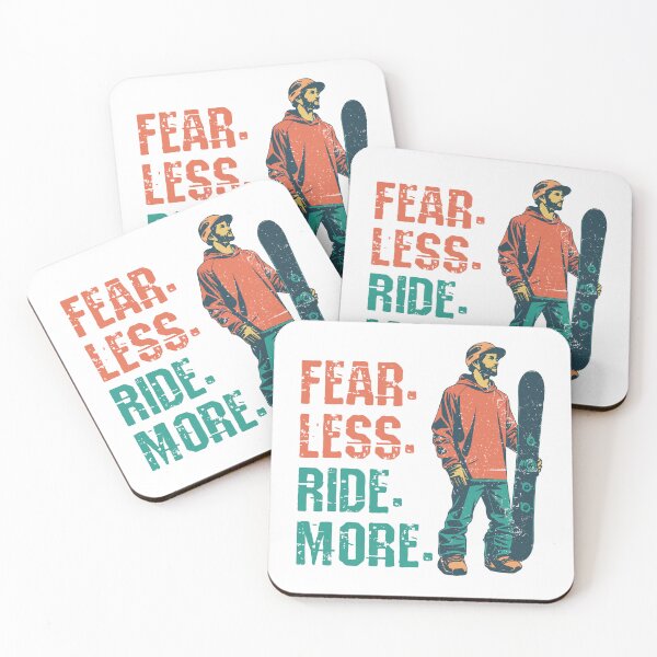 Item preview, Fear Less Ride More designed and sold by AdventArt.
