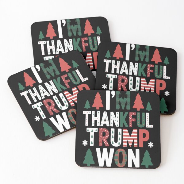Item preview, Trump Christmas Funny I'm Thankful Trump Won designed and sold by VladoZork.