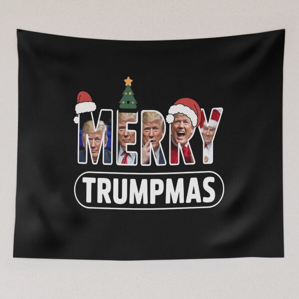 Item preview, Trump Merry Christmas Trumpmas designed and sold by VladoZork.