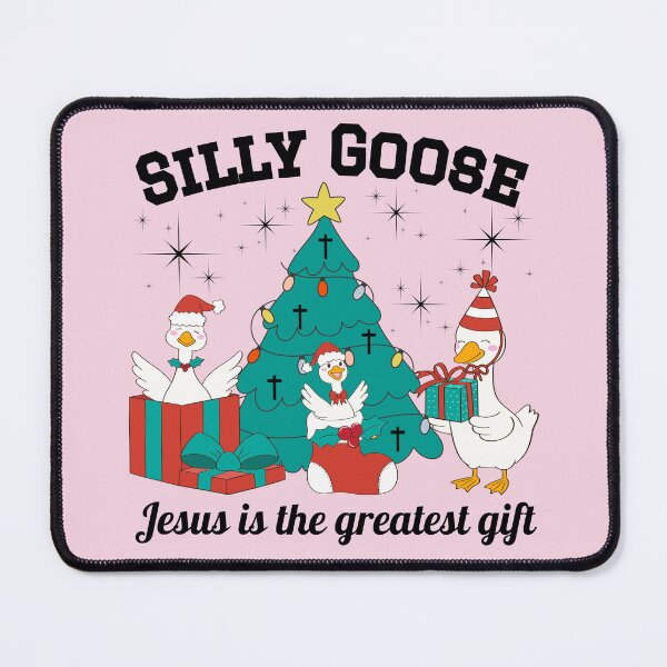 Item preview, Santa Silly Goose Jesus Is the Greatest Christmas Gift designed and sold by Forevermore.