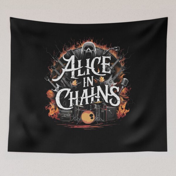 Item preview, Music - Alice In Chains Essential T-Shirt designed and sold by vivanzto8lori.
