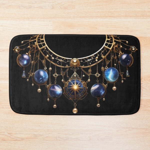 Item preview, Dream Cartographer Collar – Celestial Steampunk Star Map Necklace designed and sold by Antik by Schulz.