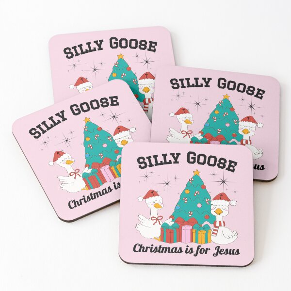 Item preview, Santa Silly Goose Christmas is for Jesus the Reason For the Season designed and sold by Forevermore.