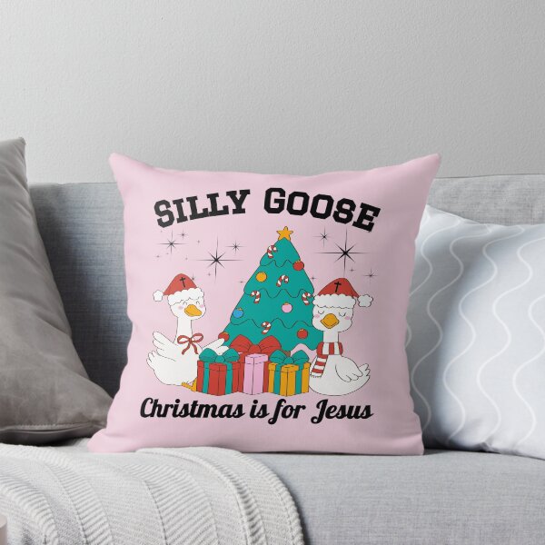Item preview, Santa Silly Goose Christmas is for Jesus the Reason For the Season designed and sold by Forevermore.