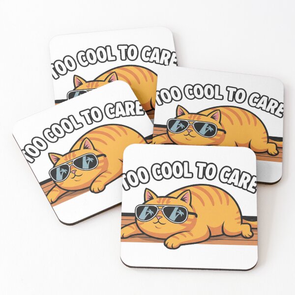 Item preview, Too cool to care designed and sold by DRAINEDDSGN.