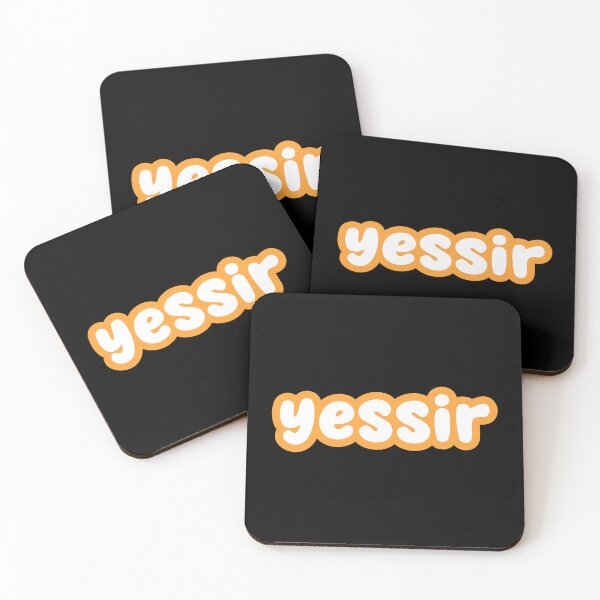 Item preview, yessir, orange outline designed and sold by Memes N Lore .