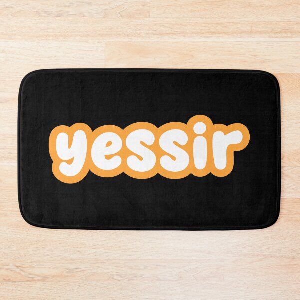Item preview, yessir, orange outline designed and sold by Memes N Lore .