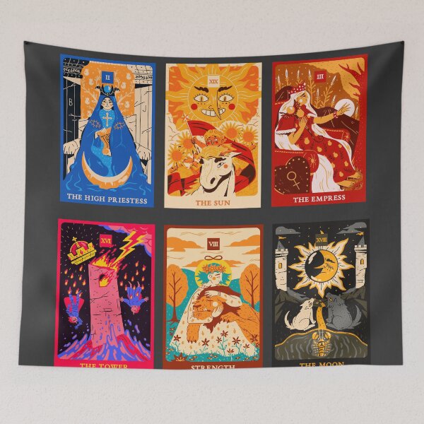 Item preview, Celestial Arcana: The Divine Feminine & Cosmic Forces designed and sold by Dream Bloom Gallery.