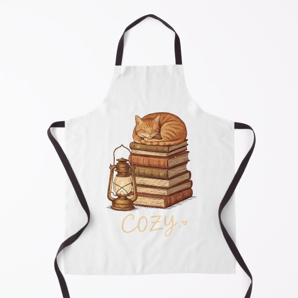 Item preview, Cozy Cat T-shirt – Cute Book Lover Design for Readers designed and sold by Print Era.