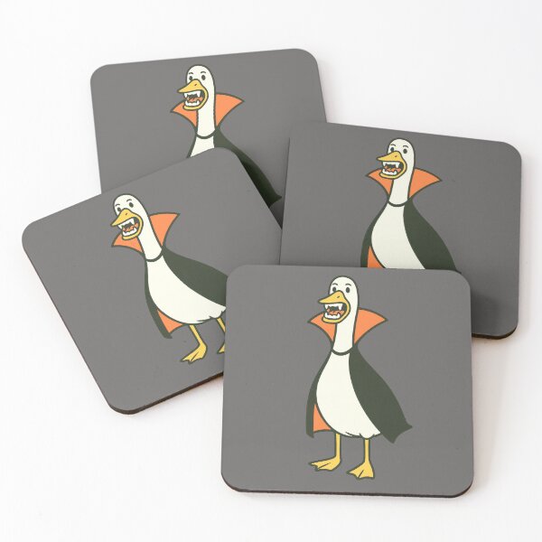 Item preview, A cartoon silly goose dressed as a vampire designed and sold by davidjulie.