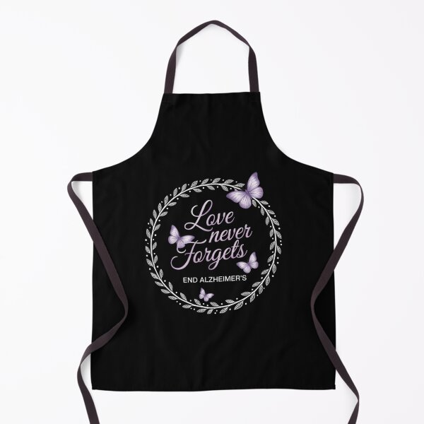 Item preview, Love Never Forgets End Alz Alzheimer's Awareness Butterfly designed and sold by HellD3vil-Art.