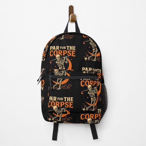 Item preview, Par for the Corpse Skeleton Golfer Swing Retro Vintage halloween designed and sold by davidjulie.