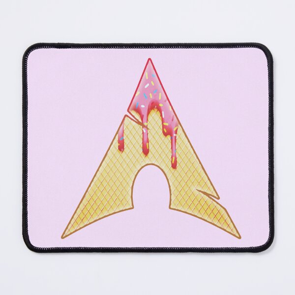 Item preview, Ice Cream Arch Linux Logo ~ Technology designed and sold by internet-joshi.