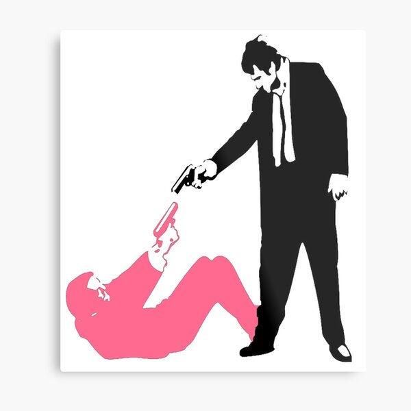 MR PINK Metal Print