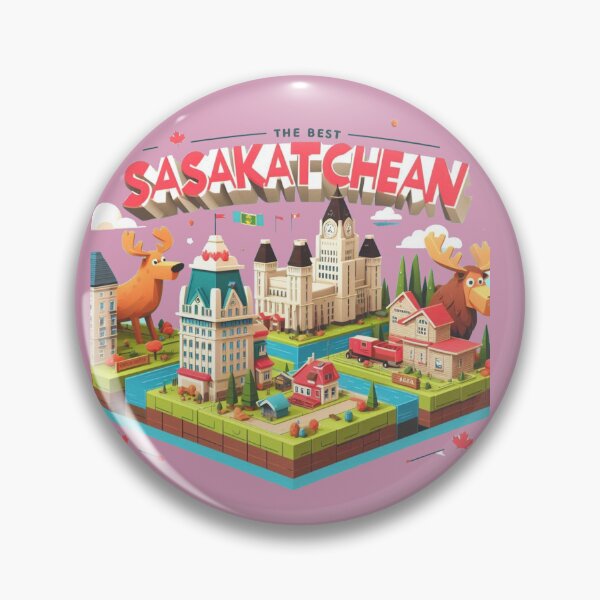 Item preview,  The Best of Saskatchewan Canada – 3D Funny Sketch ,  designed and sold by PaintMeWorld.