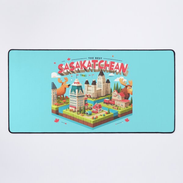 Item preview, The Best of Saskatchewan Canada – 3D Funny Sketch , designed and sold by PaintMeWorld.