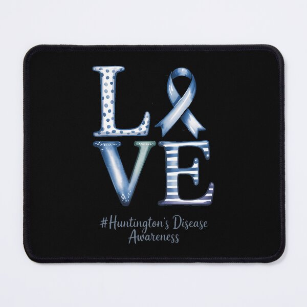 Item preview, LOVE Ribbon Huntington's Disease Awareness Month designed and sold by HellD3vil-Art.