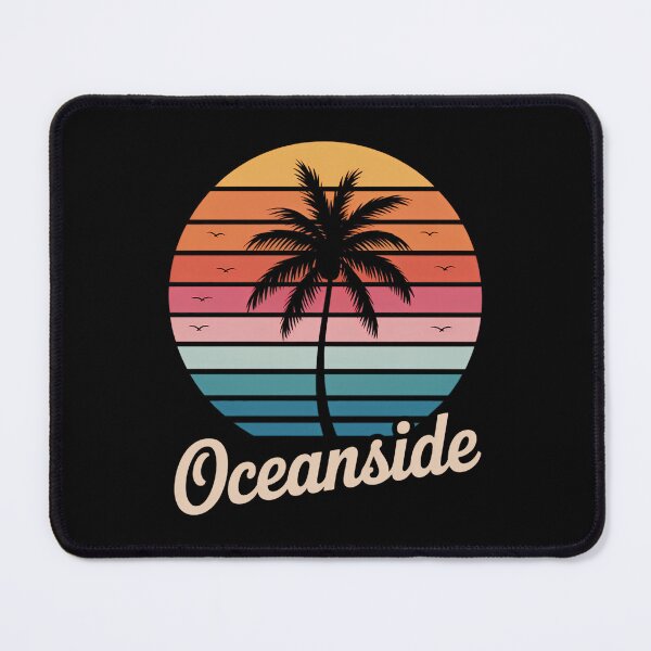 Item preview, Oceanside California Sunset Palm Trees designed and sold by HellD3vil-Art.