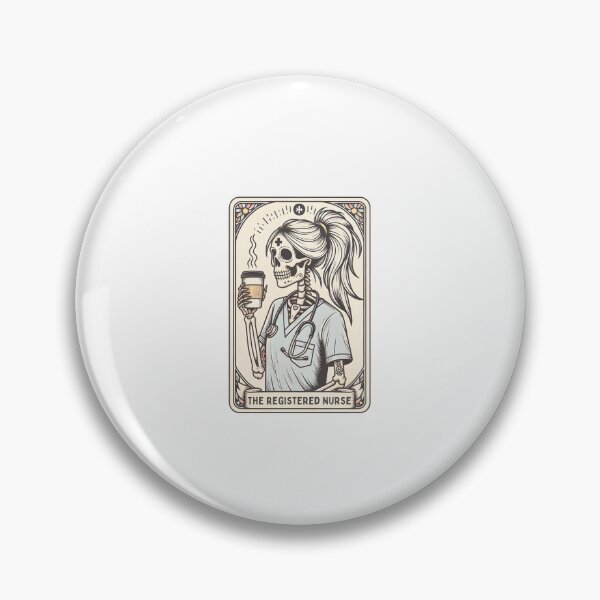 Item preview, The Registered Nurse Tarot Card designed and sold by JamesDriggers.