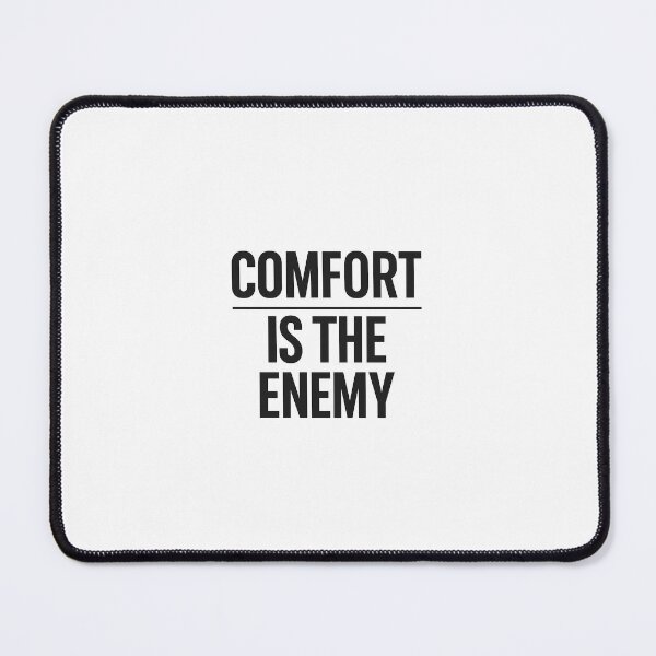 Item preview, Comfort Is The Enemy Discipline & Grind Minimalist Motivational Quote designed and sold by KennyMade.