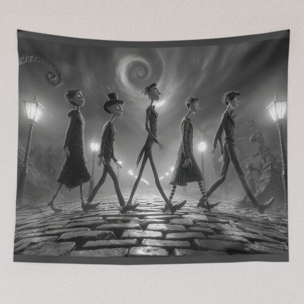 Item preview, The Shadows Cross Abbey Lane designed and sold by ArgentoArt.