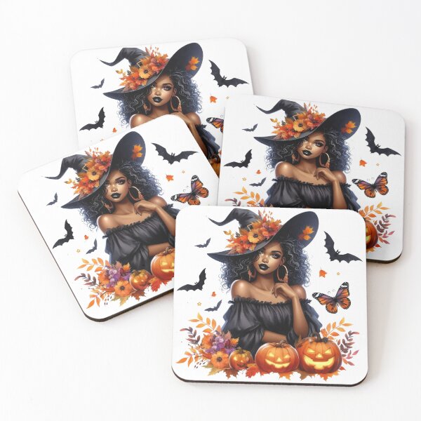 Item preview, Black Queen Witch – Elegant Fall Illustration designed and sold by Lulunza.