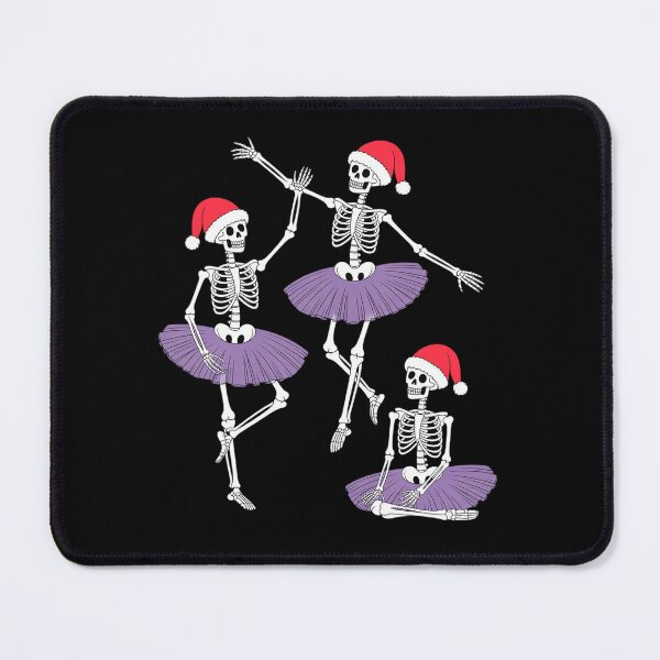 Item preview, Xmas Ballerina Skeleton Halloween Elegance for Christmas designed and sold by HaileyRobel.