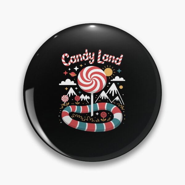 Item preview, Xmas Candy Land Rainbow Trail Candy Cane Merry Christmas designed and sold by DrewLeuschke.