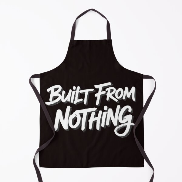 Item preview, Built From Nothing – Motivational Graffiti Brush Typography designed and sold by Happyfreedom.