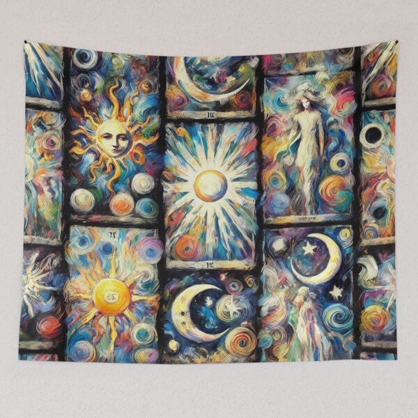 Item preview, Impressionist Tarot Dreamscape designed and sold by Dream Bloom Gallery.