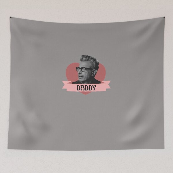 Item preview, JEFF-DADDY-GOLDBLUM-WITH-A-HEART designed and sold by NigelStracke.