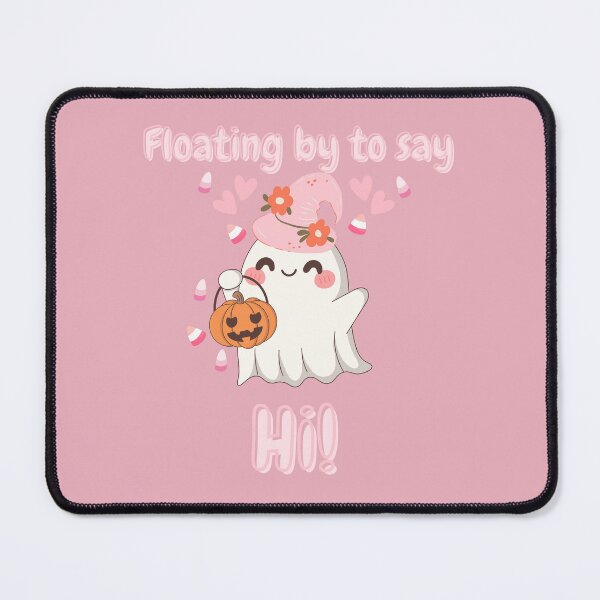 Item preview, Floating By to Say Hi – Cute Ghost Halloween designed and sold by Arc Designs C and M.