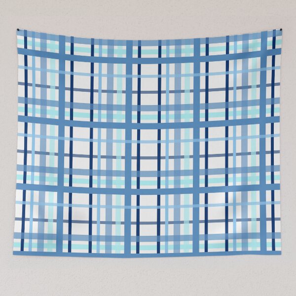 Item preview, Winter White Swan Plaid 2  Seamless Repeat designed and sold by Sharon Schwalbe.