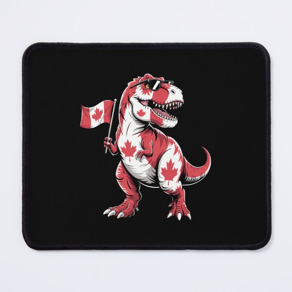 Item preview, Funny T Rex Canadian Flag Canada Day designed and sold by WalshDrawnLaugh.