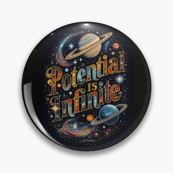Item preview, Potential Is Infinite - Colour Burst  designed and sold by Arc Designs C and M.