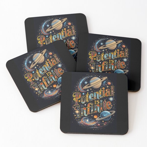 Item preview, Potential Is Infinite - Colour Burst  designed and sold by Arc Designs C and M.