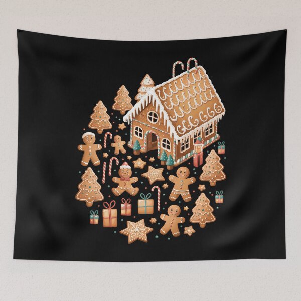 Item preview, Gingerbread Christmas Cute designed and sold by WalshDrawnLaugh.