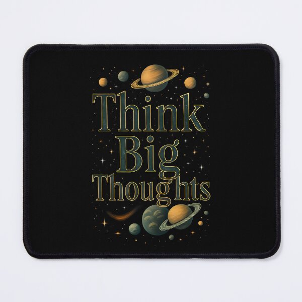 Item preview, Think Big Thoughts – Cosmic Green designed and sold by Arc Designs C and M.