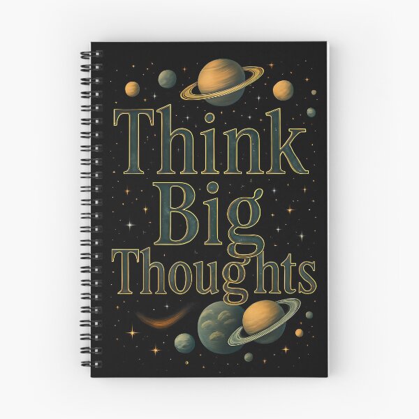 Item preview, Think Big Thoughts – Cosmic Green designed and sold by Arc Designs C and M.