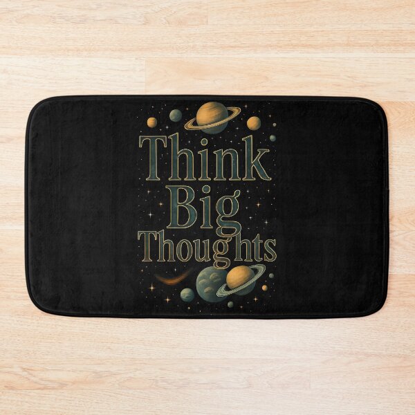 Item preview, Think Big Thoughts – Cosmic Green designed and sold by Arc Designs C and M.