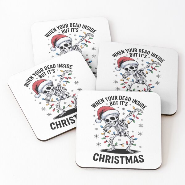 Item preview, When You're Dead Inside But It's Christmas designed and sold by AmparoBoyle.