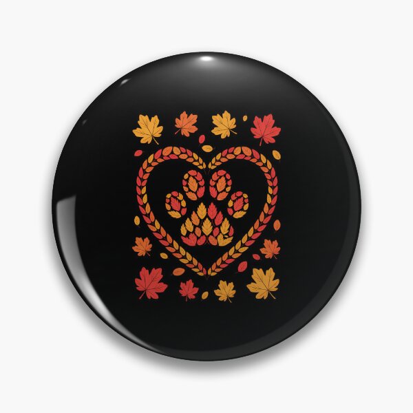 Item preview, Hello Fall Autumn Dog Cat Paw Pet Kitten designed and sold by WalshDrawnLaugh.