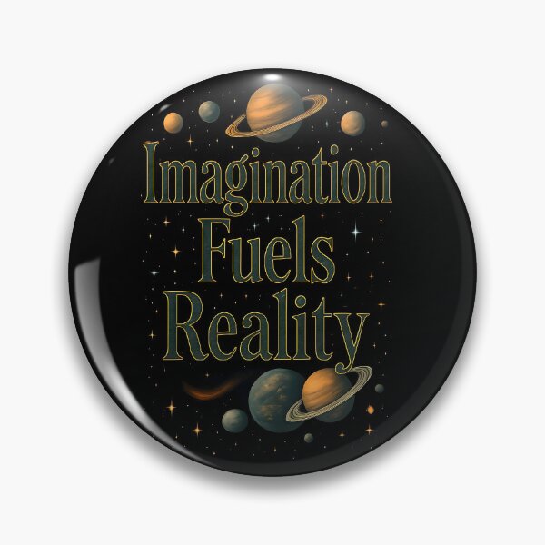 Item preview, Imagination Fuels Reality – Cosmic Green designed and sold by Arc Designs C and M.