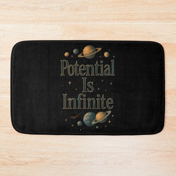 Item preview, Potential Is Infinite – Cosmic Green designed and sold by Arc Designs C and M.