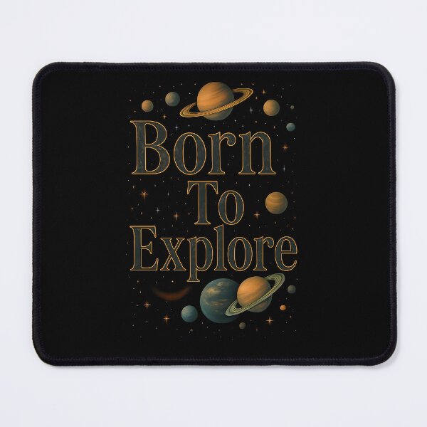 Item preview, Born To Explore - Cosmic Green designed and sold by Arc Designs C and M.
