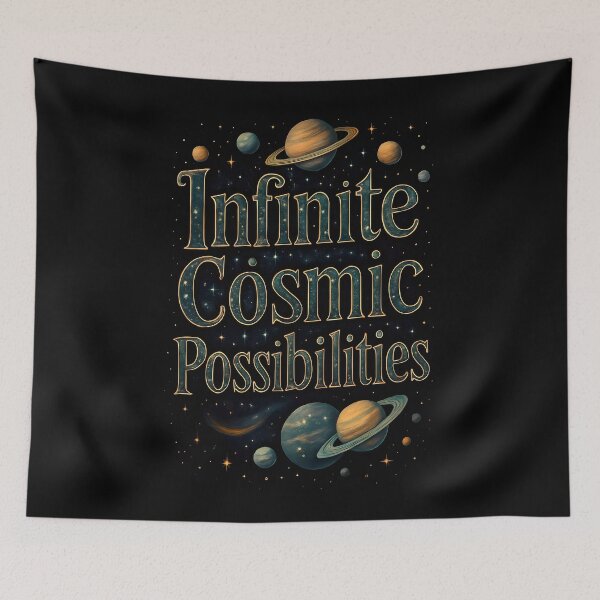 Item preview, Infinite Cosmic Possibilities – Cosmic Green designed and sold by Arc Designs C and M.